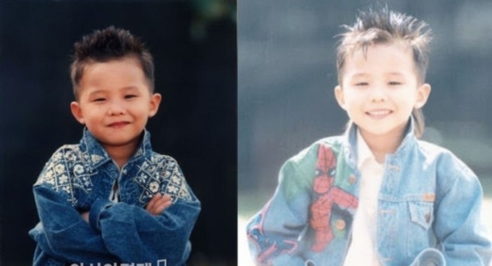  
G-Dragon đúng là chất chơi từ bé đấy nhỉ!