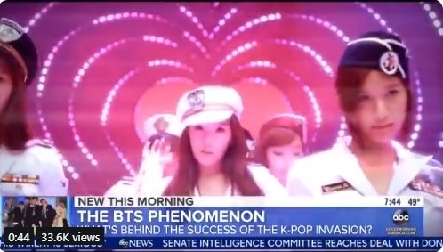  
Nhắc đến BLACKPINK nhưng đài ABC lại sử dụng hình ảnh của "nhóm nhạc quốc dân" SNSD.