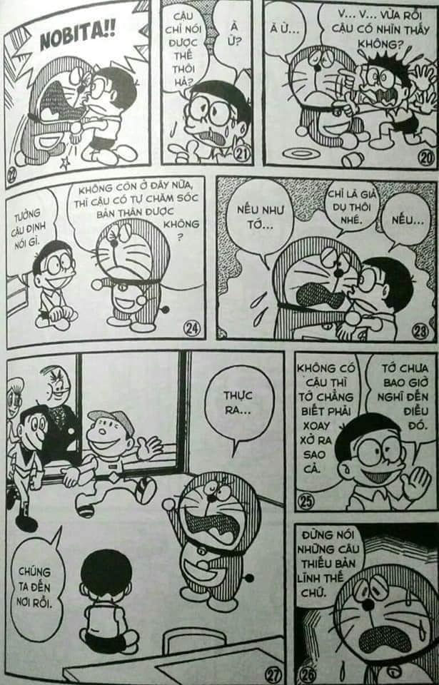 Cái kết khác của Doraemon do chính 