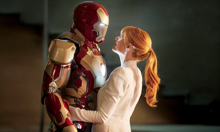  
Chuyện tình  nổi tiếng giữa Iron Man và Pepper.