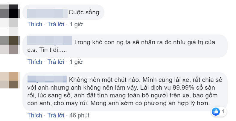  
Một vài bình luận của cư dân mạng.