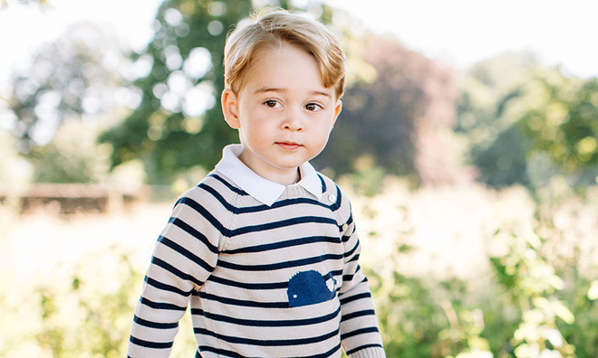  
Hoàng tử Louis con trai cả của Công nương Kate và Hoàng tử William.