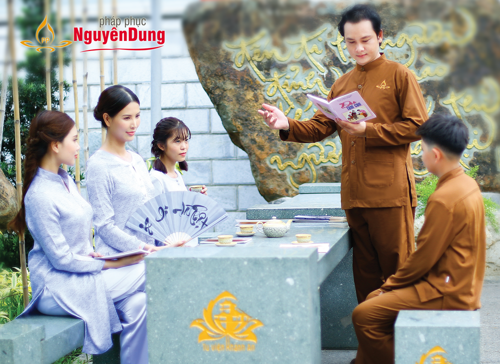  
Với sự thống nhất trong đa dạng, pháp phục Nguyên Dung giúp các thành viên trong gia đình Phật tử đều có thể sở hữu những sản phẩm trang nhã cho riêng mình.