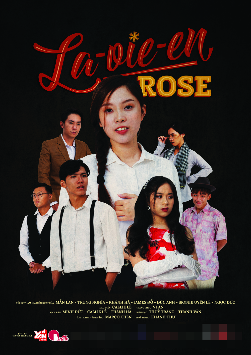   
‘"a Vie En Rose" trong tiếng Việt có nghĩa là “cuộc sống qua lăng kính hoa hồng”, muốn nói rằng bên ngoài dù là sắc hồng nhưng bên trong là cả một câu chuyện đau thương mà chỉ người trải qua mới thấu hiểu được.