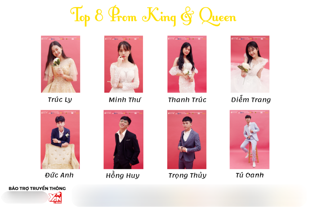  
Cuộc thi đến hồi gây cấn khi tìm ra 8 gương mặt xuất sắc cho vương miện King&Queen​.