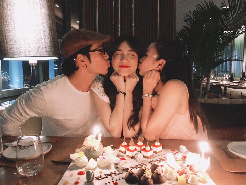 Hòa Minzy tụ họp mừng sinh nhật cùng Võ Hạ Trâm sau ồn ào lời chúc 