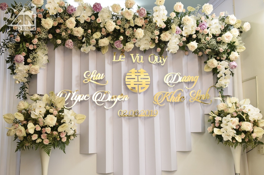 Không gian lễ đón dâu của Dương Khắc Linh và bạn gái kém 13 tuổi - Tin sao Viet - Tin tuc sao Viet - Scandal sao Viet - Tin tuc cua Sao - Tin cua Sao