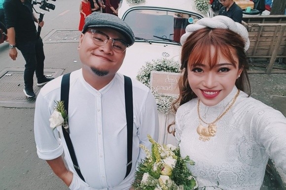 
Ảnh cưới của Vinh Râu và Lương Minh Trang