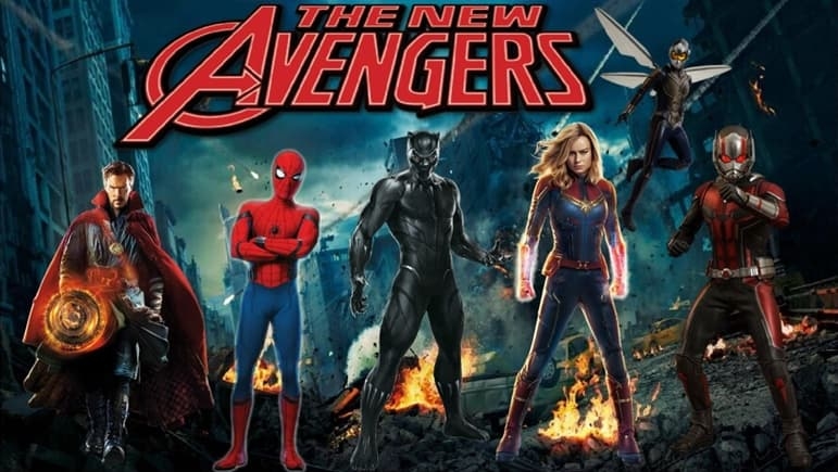  
Dự kiến đây sẽ là nhóm Avengers mới.