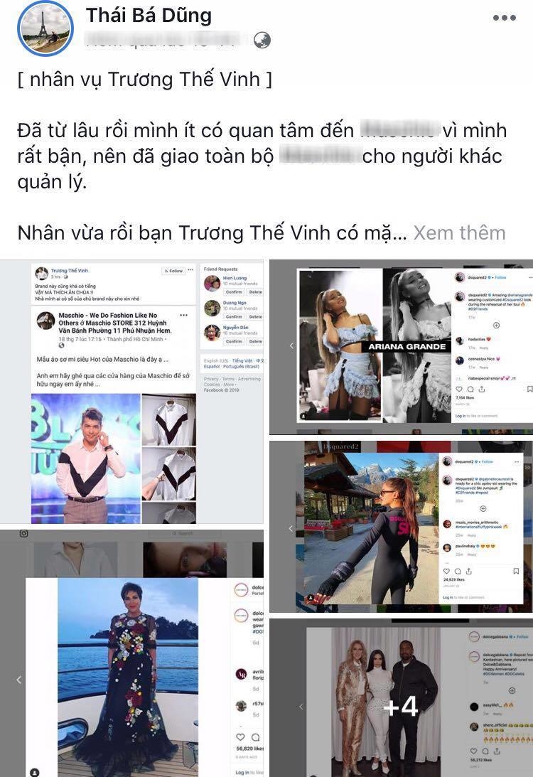 Founder Thái Bá Dũng đáp trả anti-fan bênh Trương Thế Vinh: 