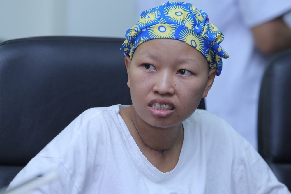 Sau khi xuất viện cùng con chị Liên sẽ phải trở lại nhập viện để điều trị bệnh ung thư vú giai đoạn cuối