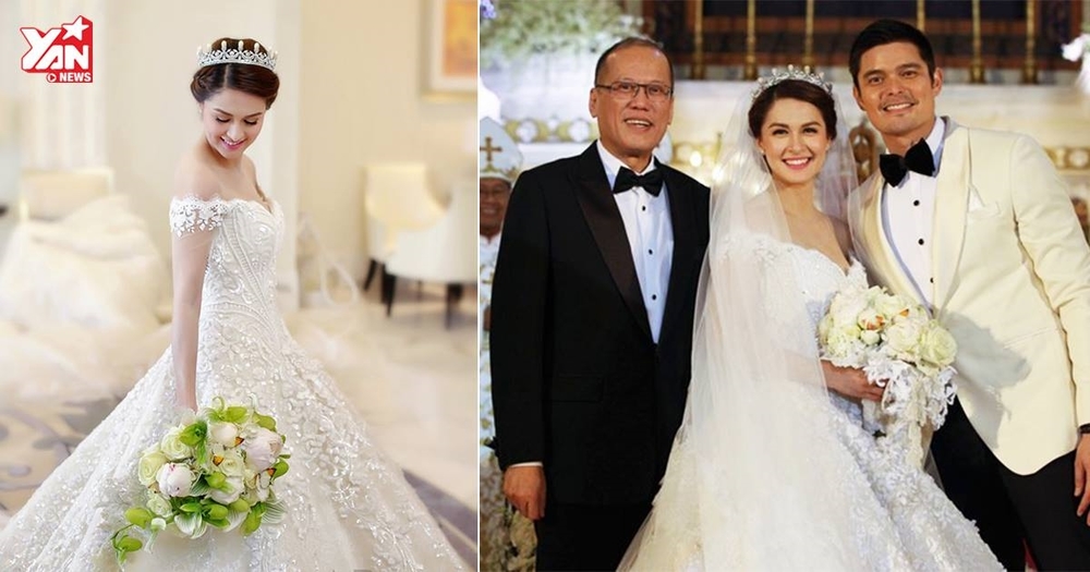 
Sự góp mặt của Tổng thống Philippines trong đám cưới của Marian Rivera và Dingdong Dantes cho thấy mức độ ảnh hưởng của cô tại đất nước nghìn đảo