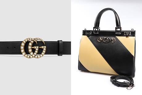  
Trong trang phục màu sắc vintage của NTK Đỗ Mạnh Cường, Bích Phương phối cùng thắt lưng ngọc trai 700 USD (khoảng 16 triệu) và mẫu túi Gucci Zumi lớn phối hai màu be - đen giá 3.300 USD (gần 77 triệu đồng).