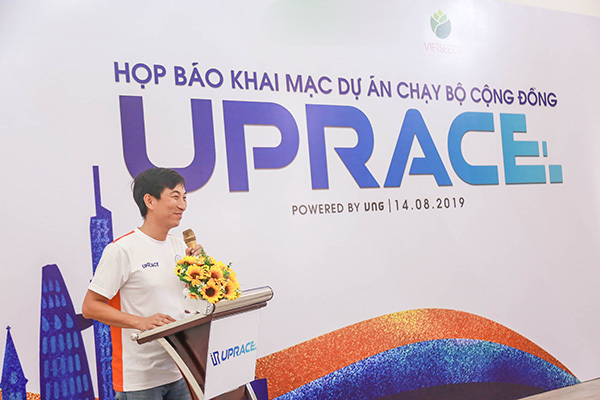  
Anh Nguyễn Hoành Tiến - Ban Cố Vấn UpRace giới thiệu về sự kiện UpRace 2019.