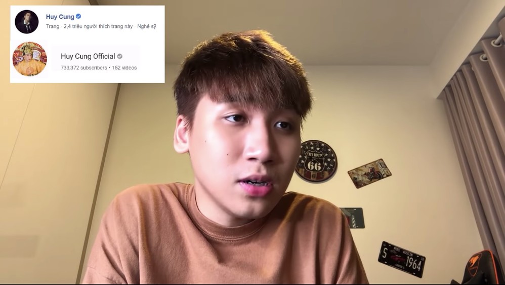 Sau 4 năm làm vlog Huy Cung tuyên bố giải nghệ lấn sân ca hát, ra mắt MV đầu tay cùng Cris Phan