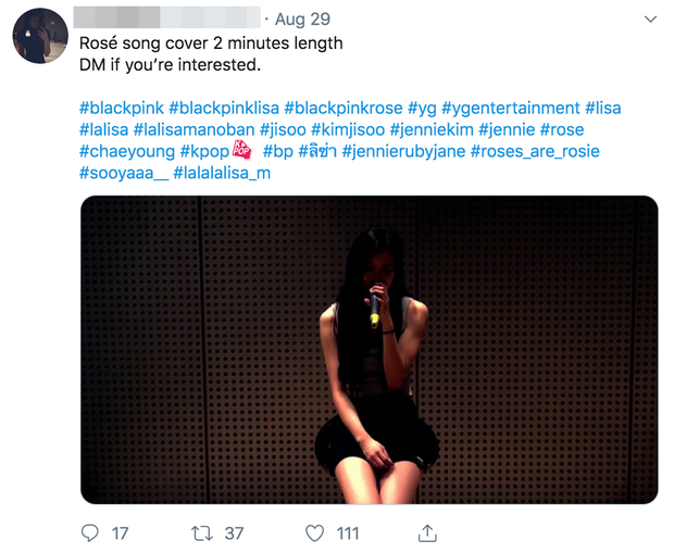 Một loạt hình ảnh thời pre-debut của BLACKPINK được rao bán, sau khi Rosé ngầm thừa nhận sự bất công