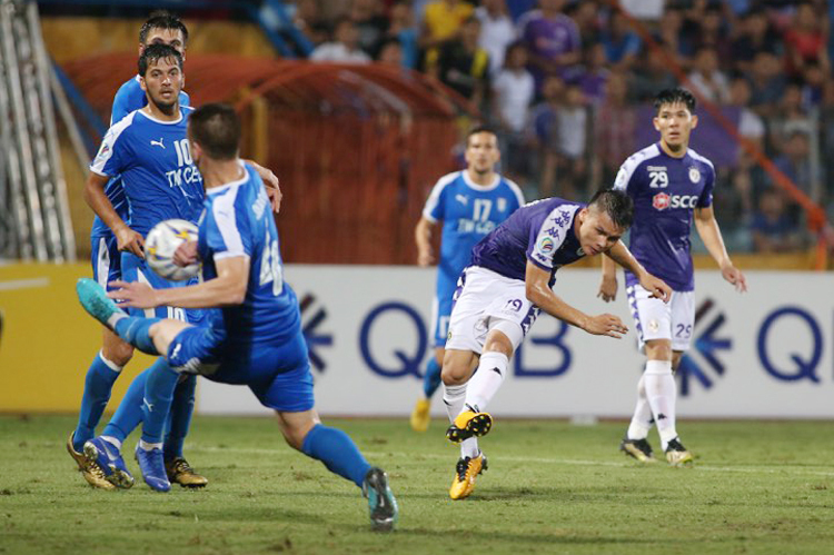 
Quang Hải cứa lòng tung lưới Altyn Asyr đương kim Á quân AFC Cup 