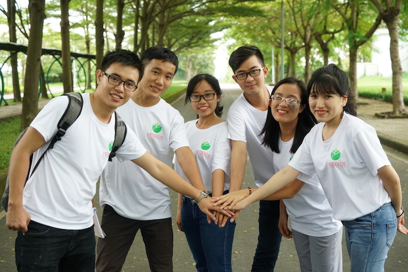  
Các sinh viên của quỹ học bổng VietSeeds Foundation.