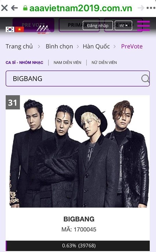  
Hình ảnh BIGBANG với 4 thành viên khiến cộng đồng V.I.P tức giận.