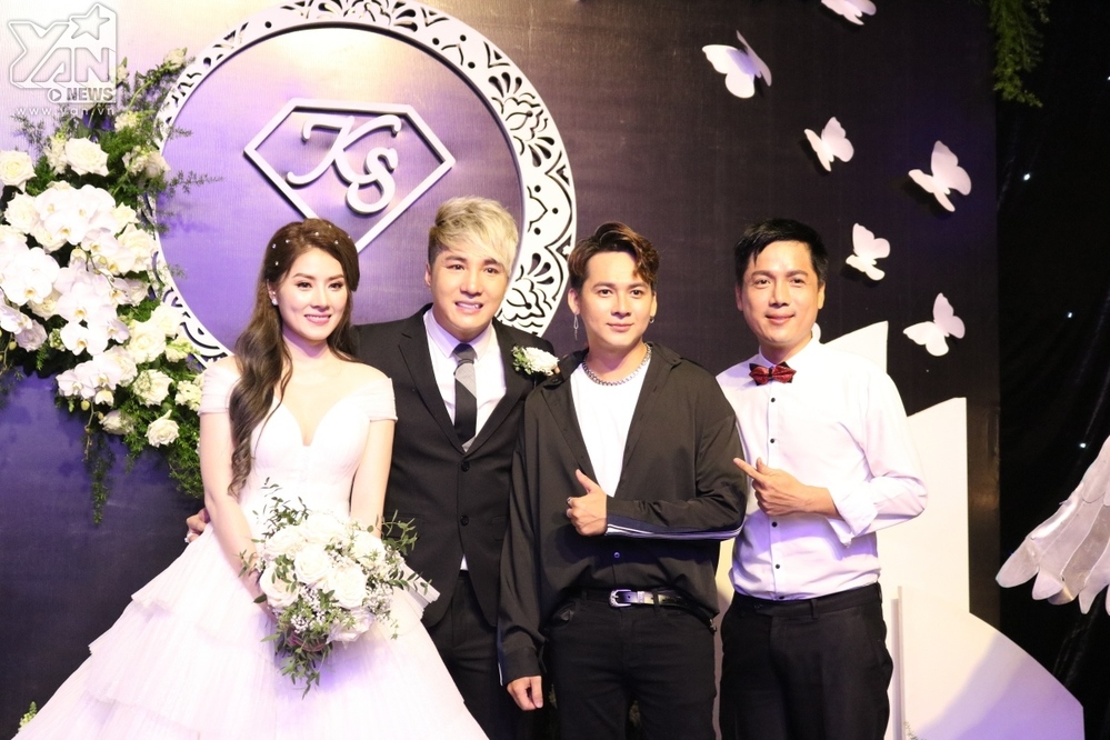 Dàn sao Vpop đổ bộ lễ cưới đẹp như mơ của Lâm Chấn Khang và vợ Jun See