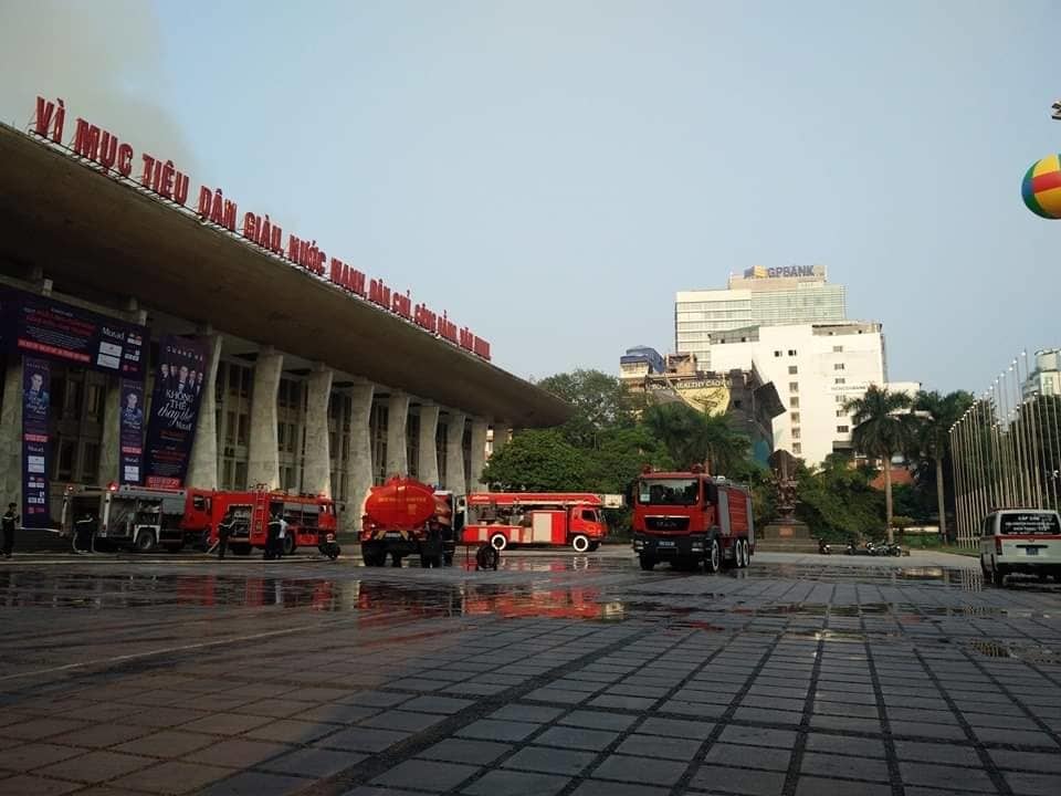 Nhìn lại toàn cảnh đám cháy Cung văn hoá Việt - Xô thiệt hại gần 10 tỷ