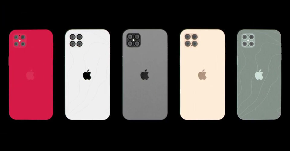  
Concept iPhone 12 Pro với 4 camera cực ấn tượng.