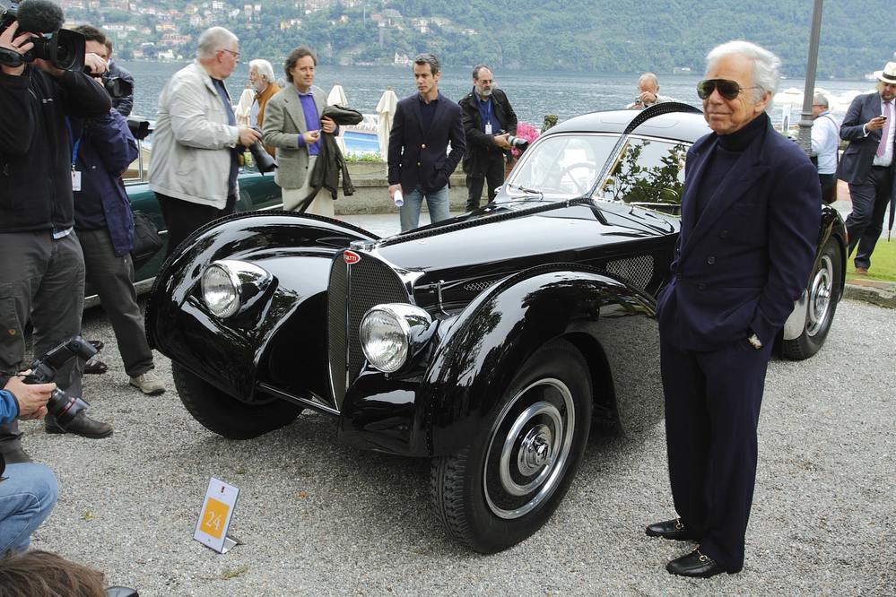  
Ralph Lauren sở hữu chiếc Bugatti Type 57SC Atlantic có giá từ 462 tỷ đến 925 tỷ đồng. (Ảnh: Pinterest).