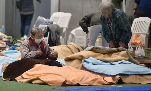  
Việc từ chối cho người vô gia cư tránh trú bão đã khiến MXH Nhật Bản thật sự phẫn nộ. (Ảnh: FB).