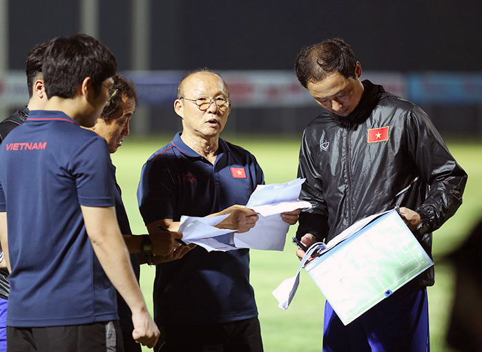  
HLV Park Hang-seo chốt danh sách 25 cầu thủ Đội tuyển Quốc gia.