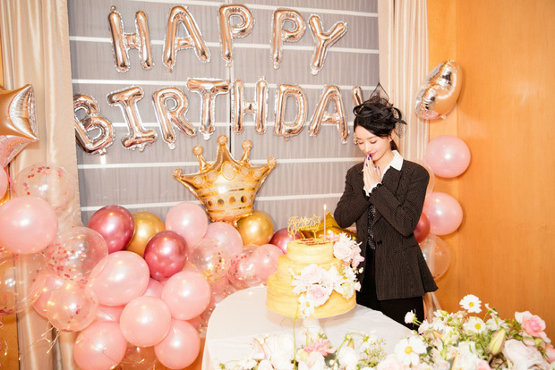 Phùng Thiệu Phong vắng mặt trong tiệc sinh nhật của Triệu Lệ Dĩnh