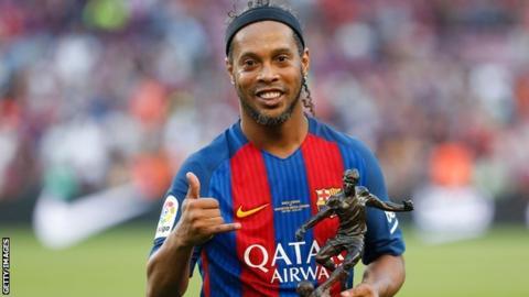  
Ronaldinho xếp thứ 9 (Ảnh: FB).