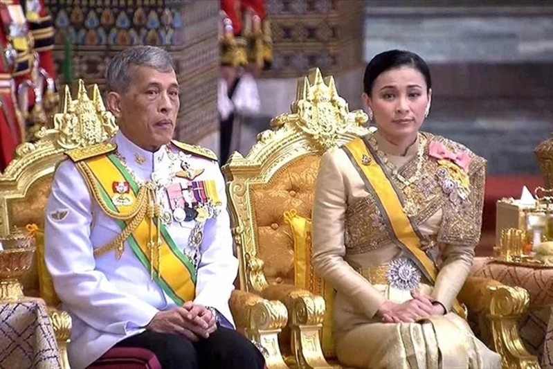  
Nhà Vua và Hoàng hậu Thái Lan. (Ảnh: Reuters)