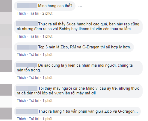 
Một số ý kiến của netizent. (Ảnh: Facebook)
