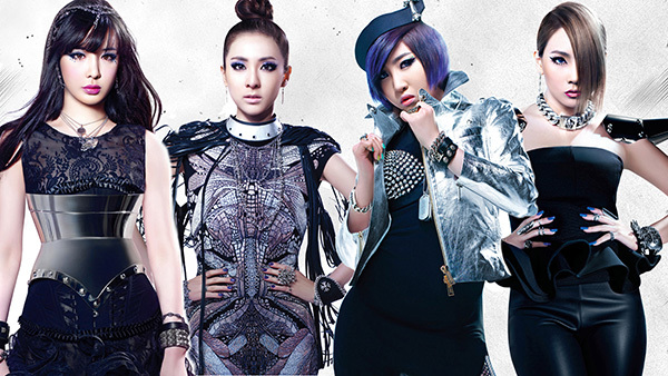  
2NE1 với phong cách "chị đại", từng là một girlgroup đầy độc đáo của Kpop. (Ảnh: YG)