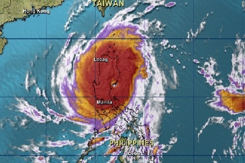  
Philippines đã phải hứng chịu 19 cơn bão trong năm qua.