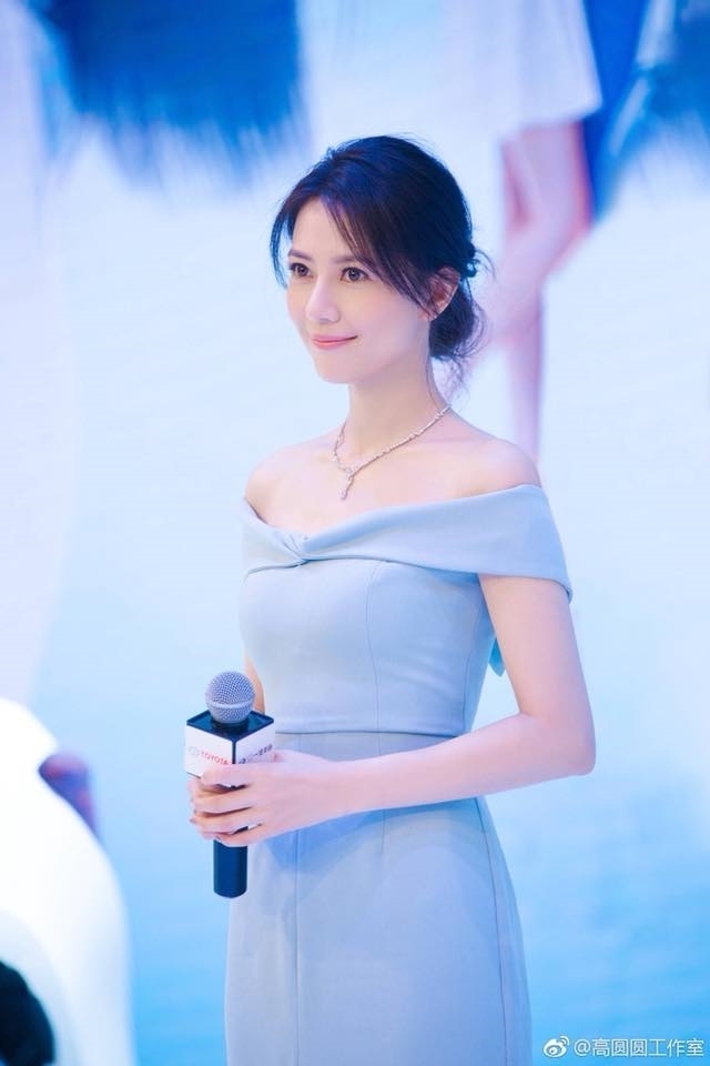  
Vẻ đẹp thanh thoát, trẻ trung của Cao Viên Viên ở độ tuổi 40. (Ảnh: Weibo)