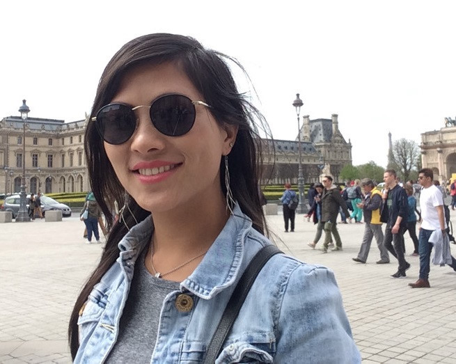  
Cô gái 27 tuổi cho biết hiện vẫn chưa có ý định trở về Việt Nam (Ảnh: Zing)