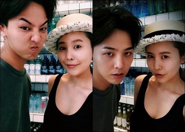  
G-Dragon và chị gái quấn quýt bên nhau. (Ảnh: IG) 