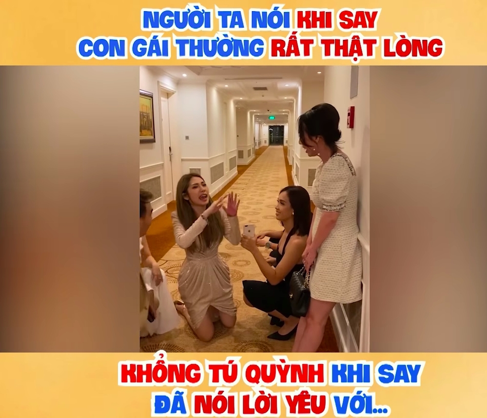 Khổng Tú Quỳnh say xỉn tỏ tình với Thu Trang ở tiệc cưới của Đông Nhi - Tin sao Viet - Tin tuc sao Viet - Scandal sao Viet - Tin tuc cua Sao - Tin cua Sao