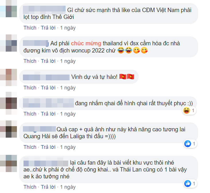  
Cư dân mạng Việt để lại khá nhiều bình luận. (Ảnh: Chụp màn hình).