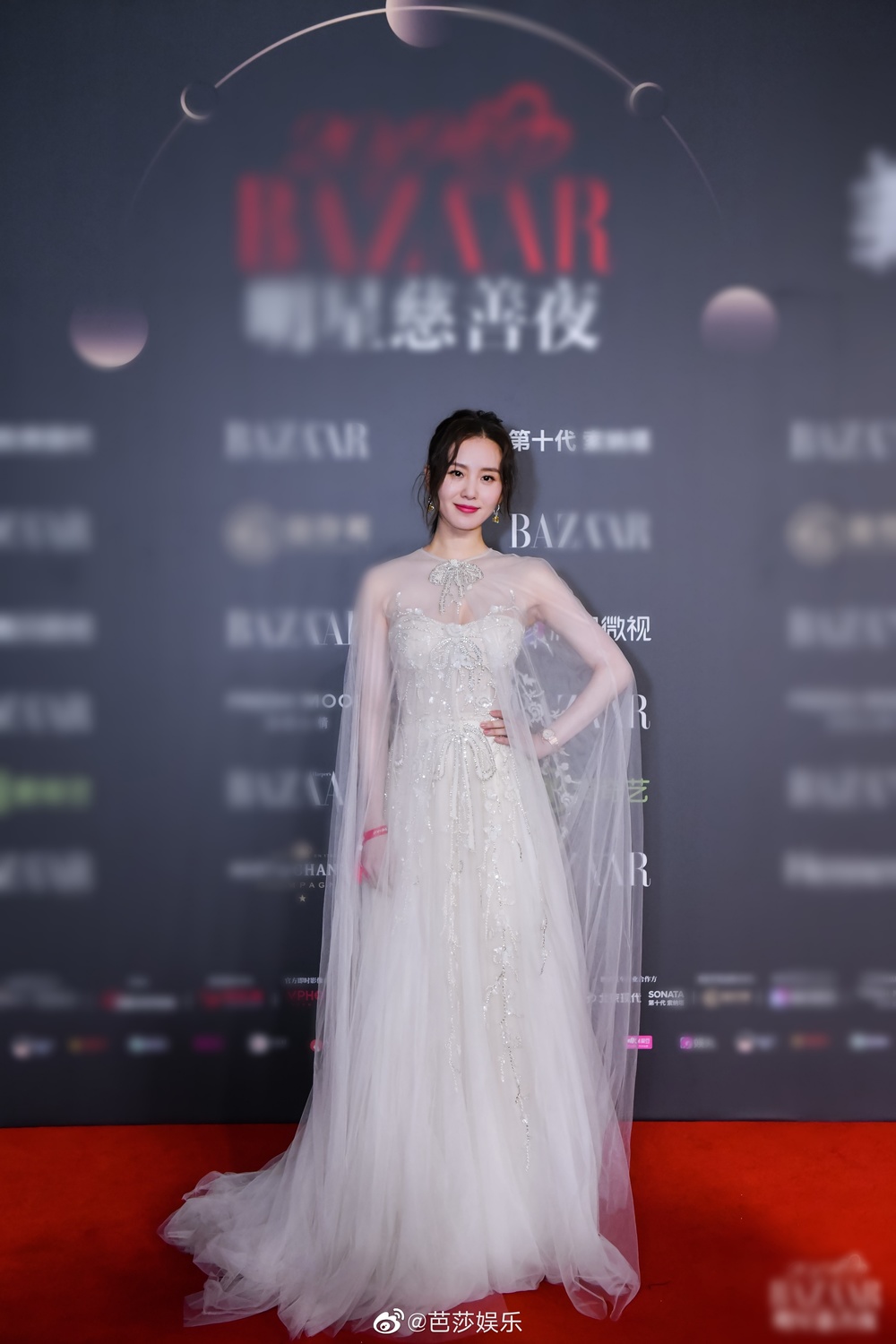  
Lưu Thi Thi xinh như công chúa. (Ảnh: Weibo).