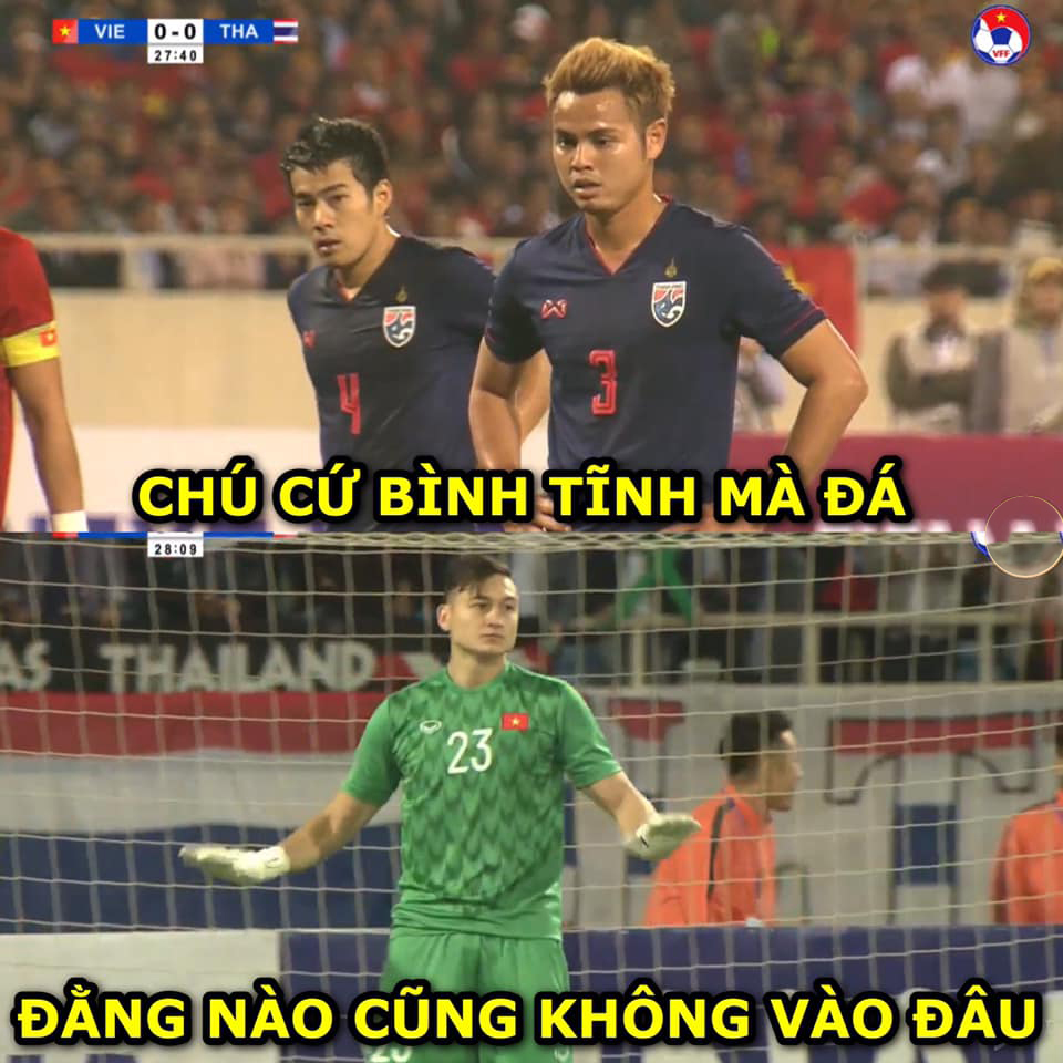 
Văn Lâm đã có pha cứu thua xuất sắc cho đội tuyển Việt Nam. (Ảnh: Fandom Owker)