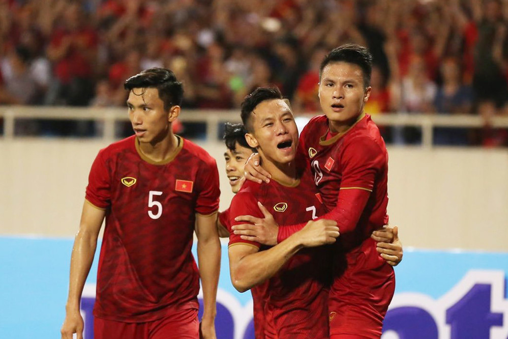  
Đội tuyển Việt Nam kết thúc năm 2019 với vị trí đầu bảng G.
