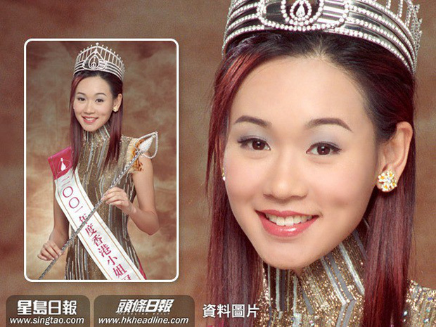  
Nhan sắc nổi bật của cựu hoa hậu Hong Kong - Dương Tư Kỳ vào năm 2001.