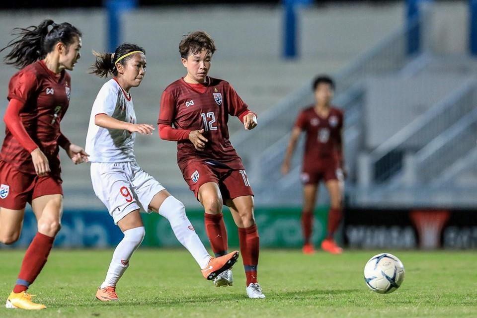   
ĐT nữ Việt Nam hướng tới mục tiêu giành 3 điểm trước tuyển Thái Lan. Ảnh: Siam Sport