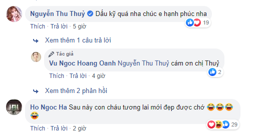 Sao Việt gửi lời chúc phúc khi Hoàng Oanh khoe ảnh cưới với chồng Tây