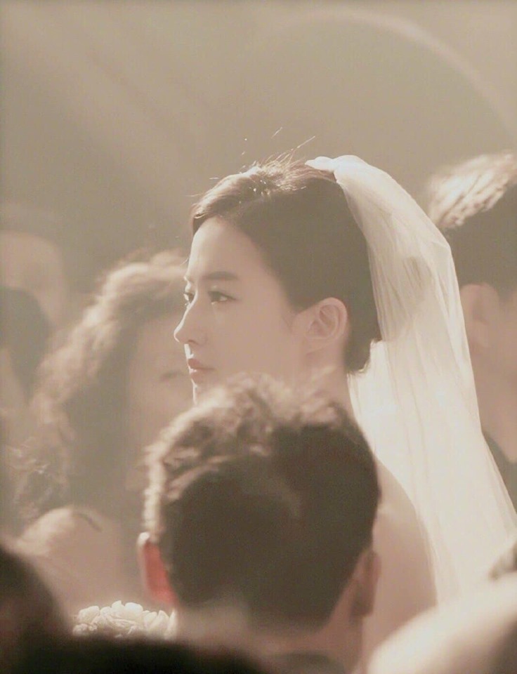  
Góc nghiêng thần thánh của nàng "Tiểu Long Nữ" hiện lên vô cùng hoàn hảo. (Ảnh: Weibo).