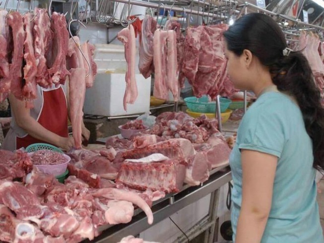  
Thịt lợn đang ở mức giá cao nhất trong vòng 5 năm qua (Ảnh minh họa)