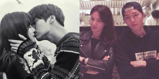  
Từ chuyện tình đáng ngưỡng mộ, cặp đôi Song - Song, Ahn - Goo lần lượt khiến fan vỡ mộng. (Ảnh: Pinterest)