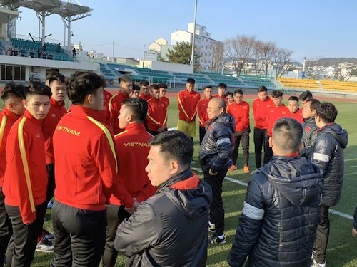  
Đội tuyển U23 vừa có khoá huấn luyện ngắn ngày tại Hàn Quốc trước khi lên đường thi đấu giải VCK U23 châu Á 2020.